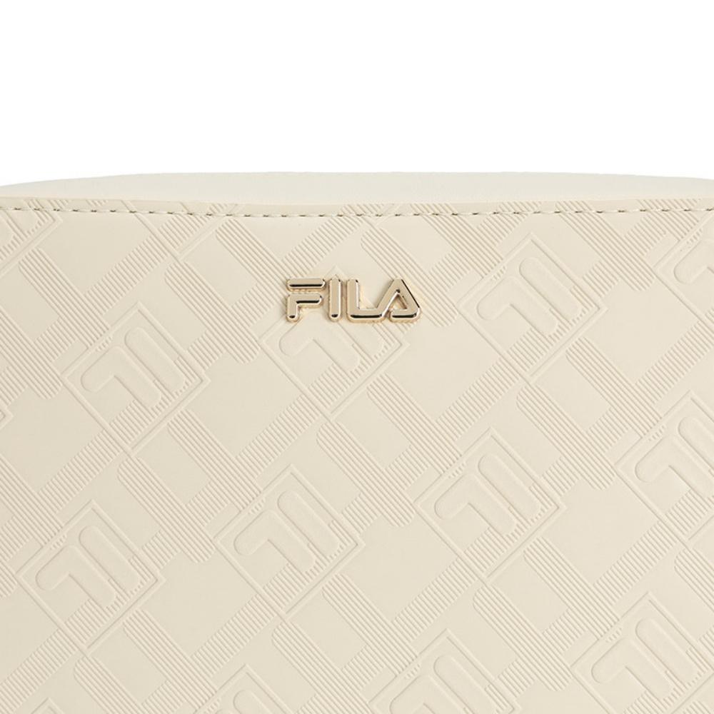 New FILA WHITE PU With Synthetic Leather Crossbody Bags Regular Women's Gray Wheat F13W543164FBG