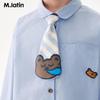 M.Latin Boys' Detachable Bow Tie Long-Sleeve Shirt