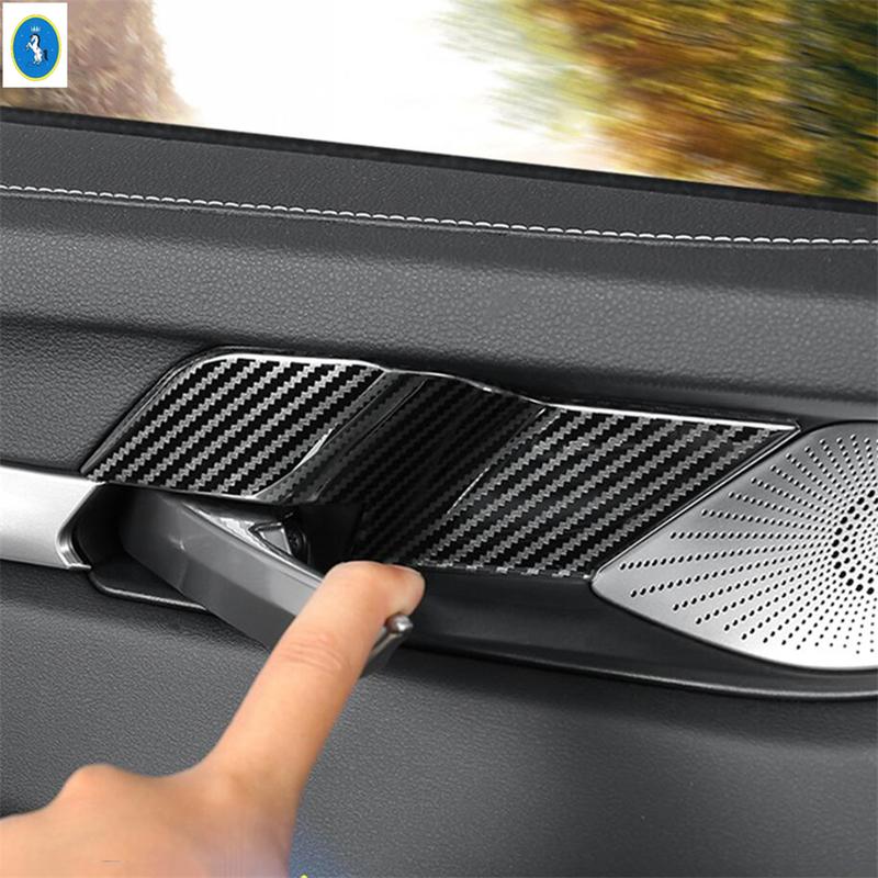 Auto AC Air Vent Outlet / Gear Shift / Glass Lift Button Panel Cover Trim For Haval H6 - 2024 Carbon Fiber Look Accessories