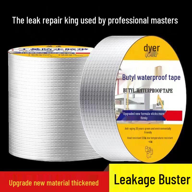 Single-story Roof & Wall Leak Repair: Self-Adhesive Waterproof Butyl Tape