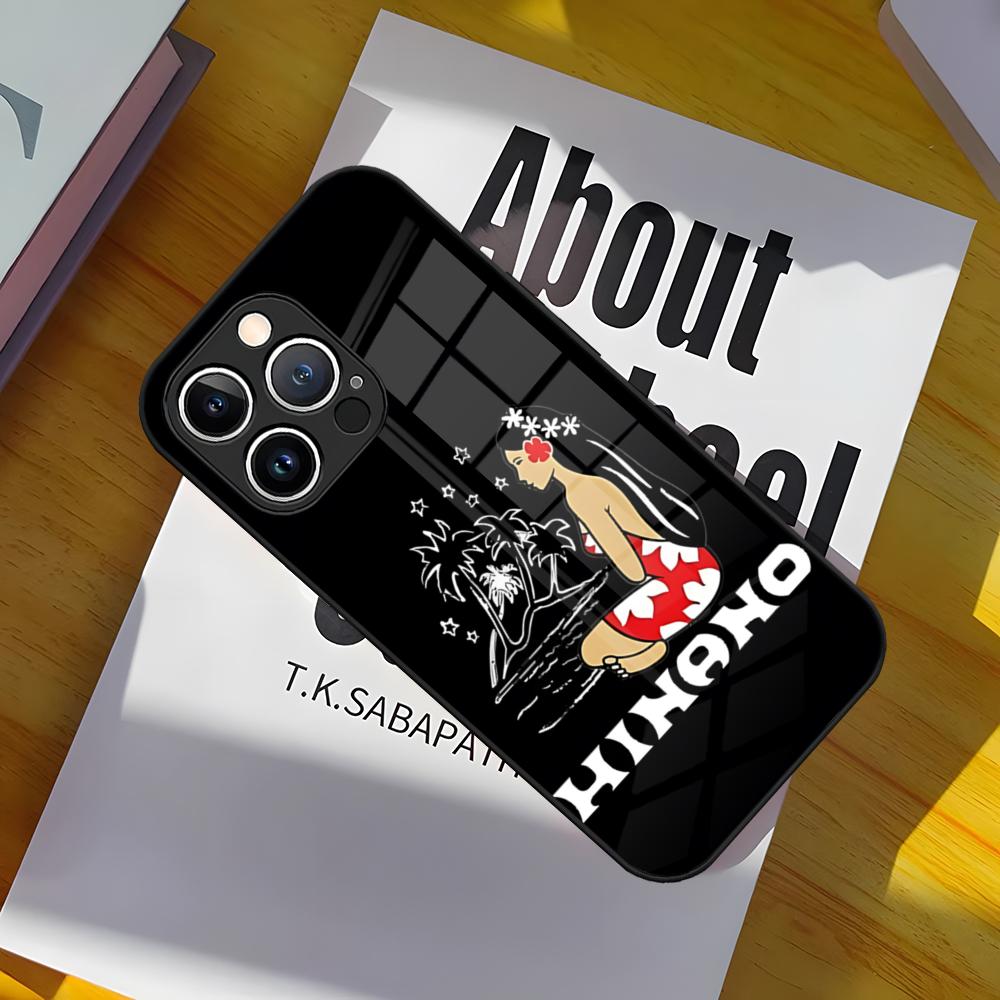 

Hinano Tahiti1 Throw Phone Case Glass Cover For IPhone 17 15 Pro Max 14 Pro 16 12 11 13 Mini X XR XS 8 7 Plus SE iPhone14