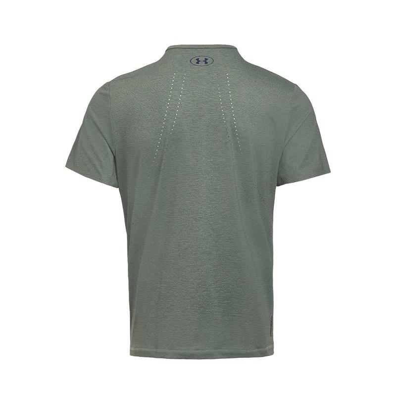 Under Armour Vanish Elite Vent Short Sleeve T-Shirt Men Tops Lime-Green 1383669-348