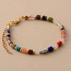 Bohemian 7-color French Natural Stone Handmade Beaded Women's Bracelet Mixed and Matched Bracelet Jewelry