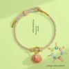 Dragon Boat Festival Colorful String Sachet Bracelet for Children and Adults, Handmade Woven Bracelet, Finished Product, Small Gift Sachet, New Style