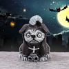 Y New Halloween Small Ornaments Resin Mini Pumpkin Ghost Magic Dog House Micro Landscape DIY Accessories Halloween House Decor