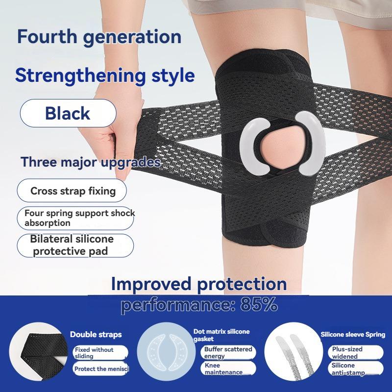 Meniskusriss Kniegelenkverletzung Genesung mit Kniegelenkbandage Verstellbare Kniegelenk-Schutzhülle für Sport Anti-Verstauchung