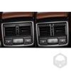Real Carbon Fiber Car Accessories Rear Air Vent Trim Cover Soft Sticker For Subaru Forester SK      2024