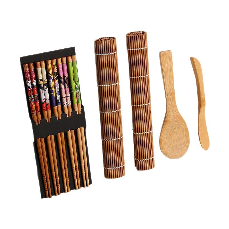Japanese Sushi Roll & Rice Ball Bento Tool Set