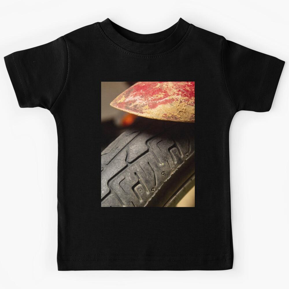 Tire from an old motorcycle Kids T-Shirt 110
