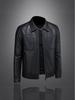 Men's 2025 Winter Motorcycle Leather Down Jacket