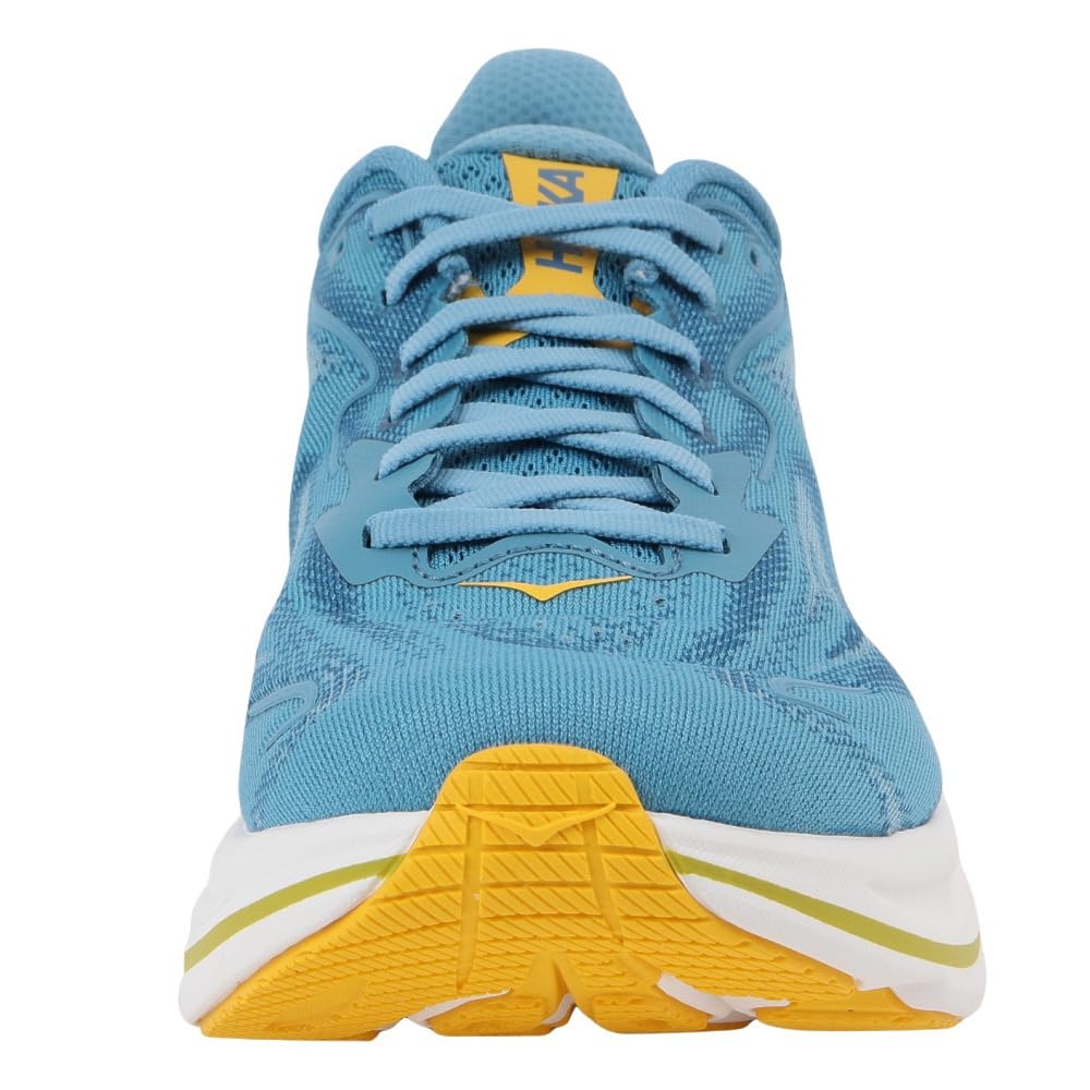 HOKA Clifton 10 Wide Running Size Shoes, Blue, 1162032-ALF, Men's 26.0