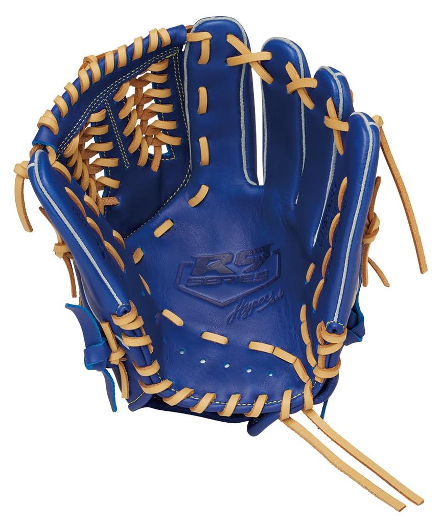 Rawlings Baseball HYPER TECH R9 SERIES Indigo Size L Glove, Softball, Junior, Kids, GJ5R9N6L1, [All-Around], (Right-Handed Thrower)