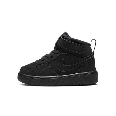 Court Borough Mid 2 TD Triple Black Baby Sneakers CW5869-001