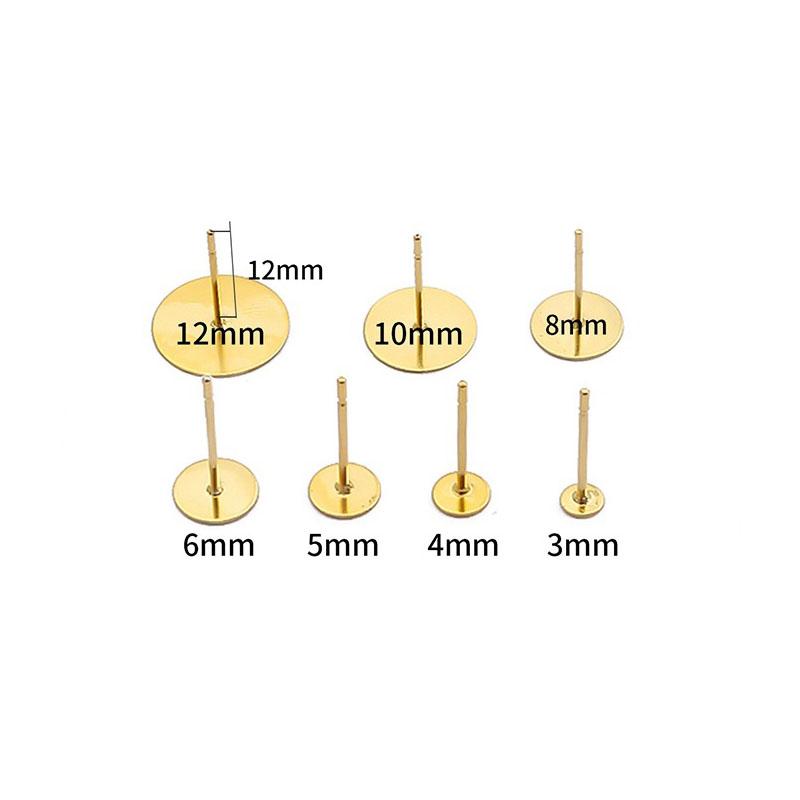 Rechizite pentru petreceri de acasă 10-100 buc/lot popular auriu pentru fabricarea de bijuterii DIY de înaltă calitate.