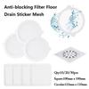 Disposable Anti-Clog Hair Catcher Mesh Sticker 10-50PCS, Multi-Use Drain Cover for Shower Kitchen Bathroom Sink