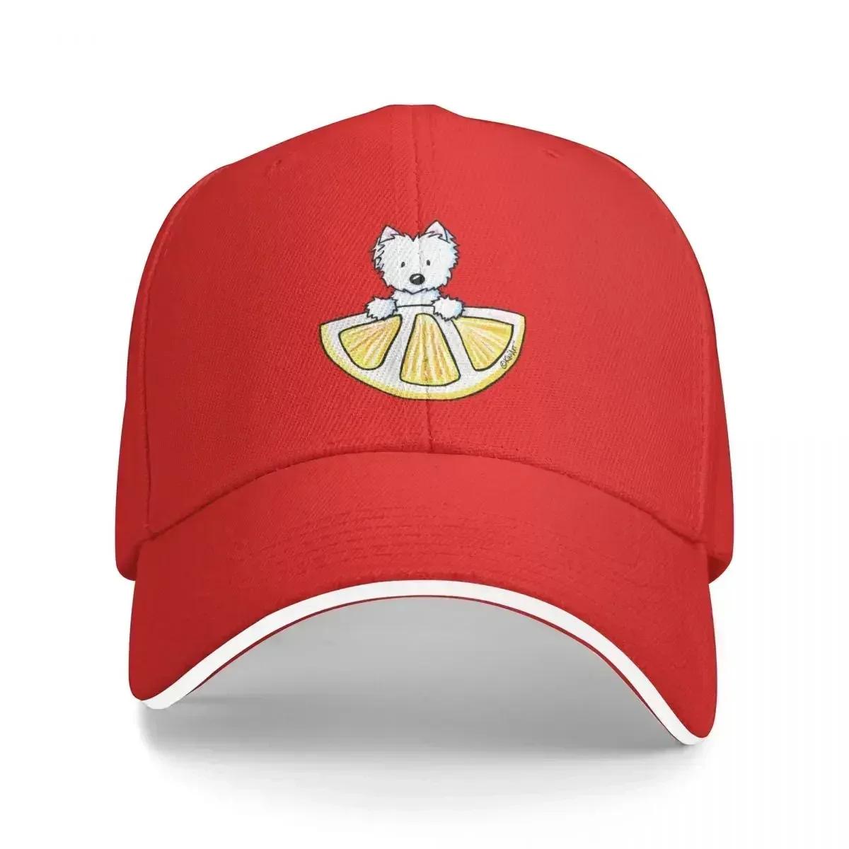 KiniArt Life Lemons Westie Baseball Cap black Beach Outing Women s Beach Outlet 2024 Unisex s Adjustable