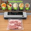 Electric Vacuum Sealer Machine Automatic Food Storage Seal Touch Button Dry/Wet Built-in Cutter Kitchen Sealing Vacuum packaging