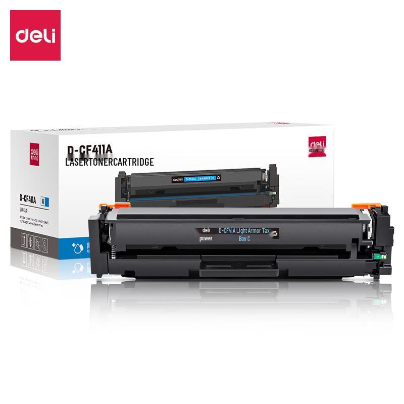 Deli D-CF410A Compatible 4-Color Toner Cartridge Set
