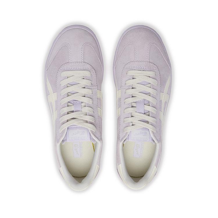 Onitsuka Tiger Tokuten Cow Split Leather Fashion Versatile Low-Top Skate Shoes Unisex sneaker Light-Purple 1183C254-021