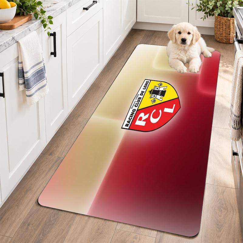 Flannel Kitchen Mat Lens FC Soft Area Rug Non Slip Floor Carpet Home Decoration