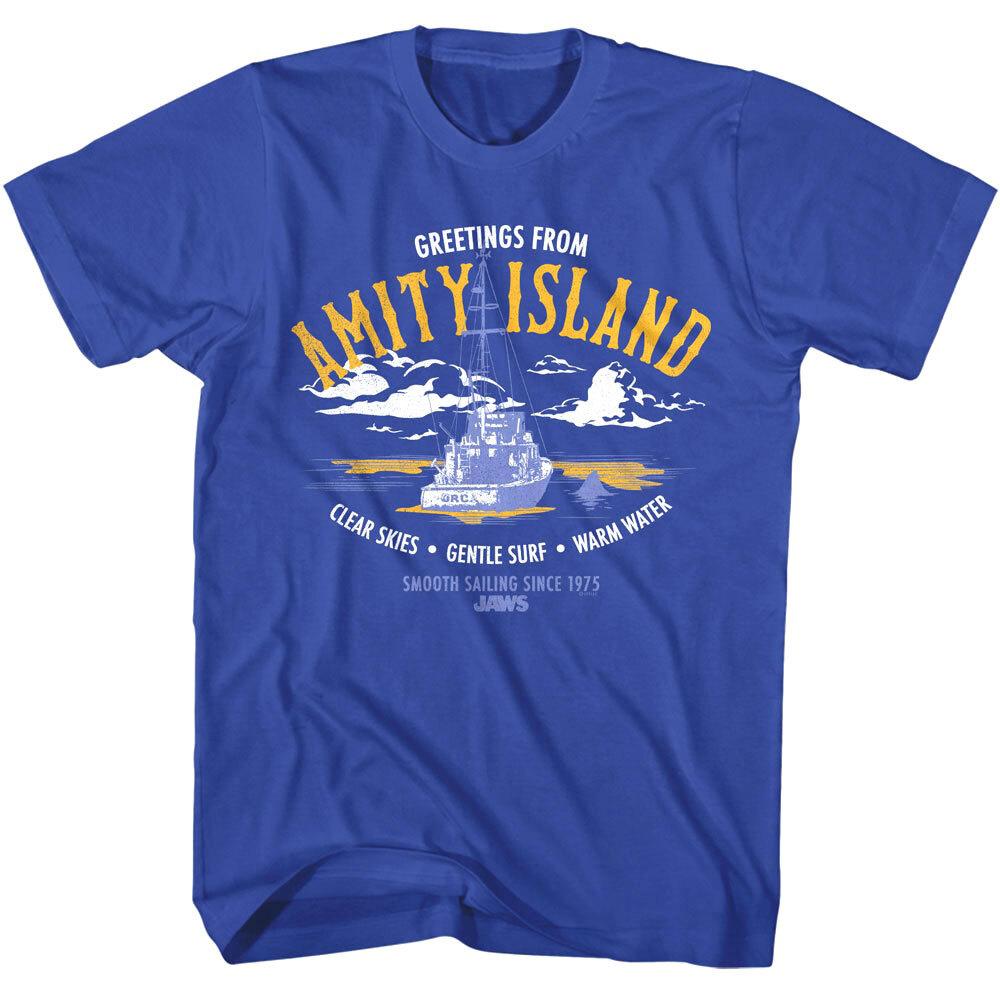 Jaws Amily Clear Blue Skies Men T Shirt M