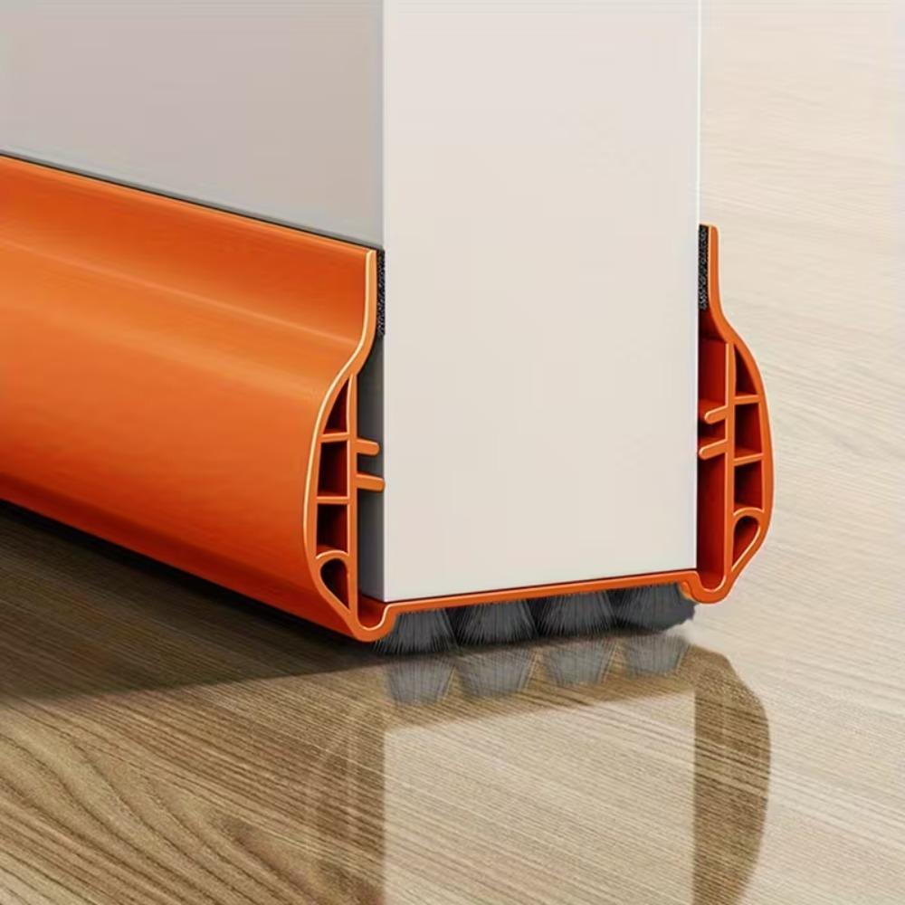 

PVC Wool Strip Door Bottom Seal Strip Under Door Sound Proof Windproof Mouse Proof Silent Gaps Blocker Door Seal Accessories 93CM