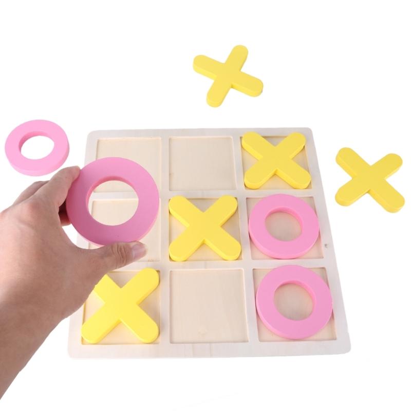 Interactives Familys Fun Toe Game Wood Chesses Game Early Education Toy