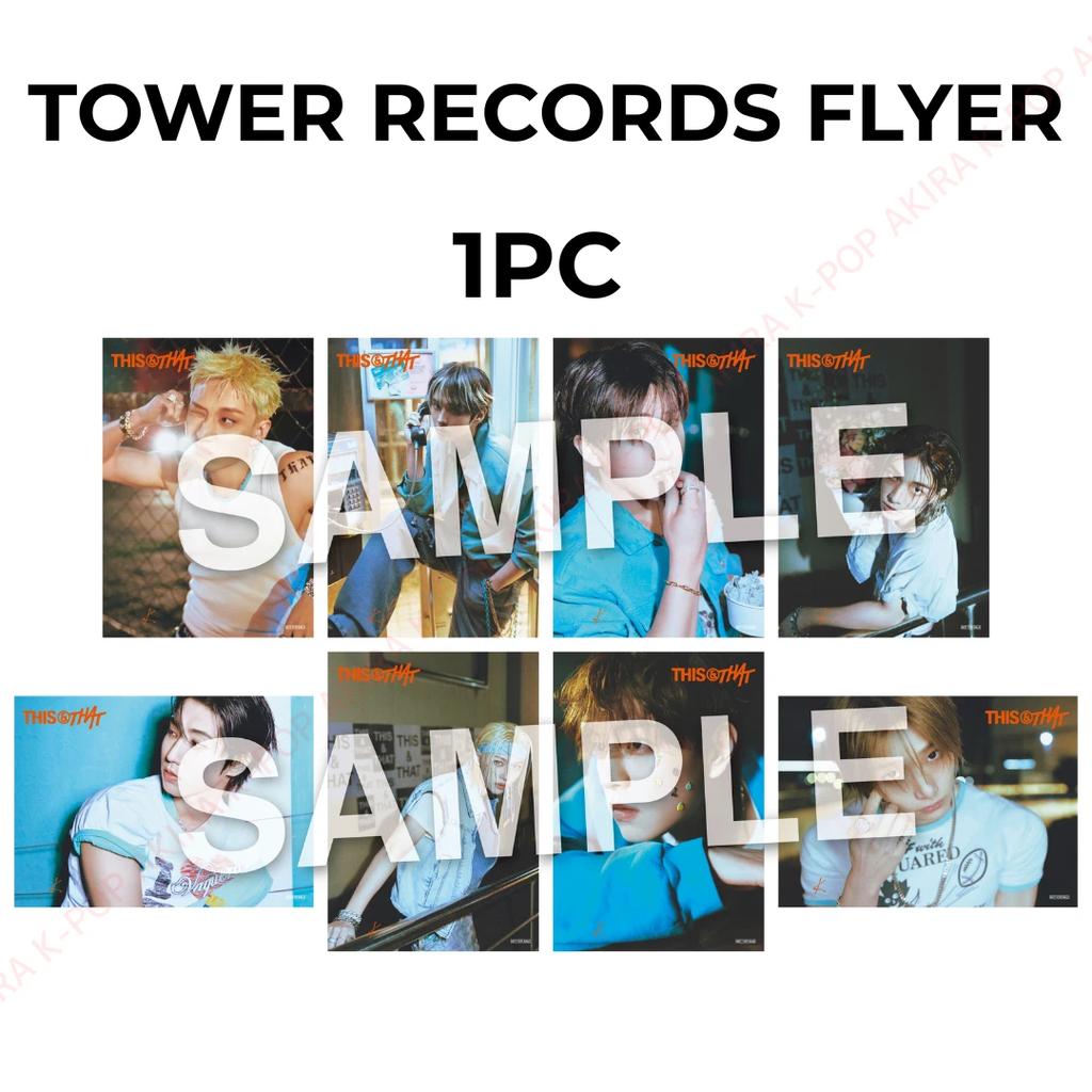 Stray Kids THIS & THAT JAPAN POB & LUCKY DRAW PHOTO CARD OFFICIAL TOWER RECORDS HMV JYP SONY MUSIC PRE-ORDER