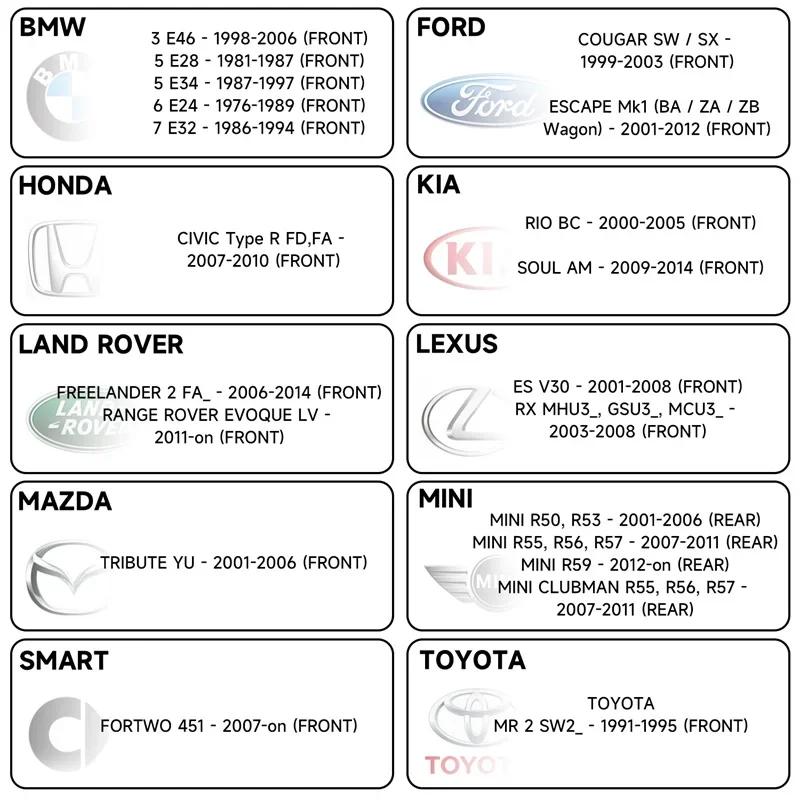 10mm x 210-260mm Anti Roll Sway Bar Adjustable Drop Links Front/Rear for BMW for Honda for Mini for Land Rover for Lexus
