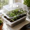 12Cell Seedling Starter Tray with Lid Thickened, Breathable, HumidityControlled Germination Kit for