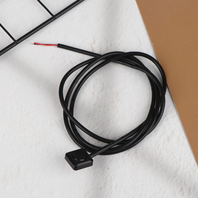 Auto Modifikation Klebeschalter, Mini Momentary Drucktaster, Klebe-DIY Auto Drucktaster, 12V Ein/Aus-Taster