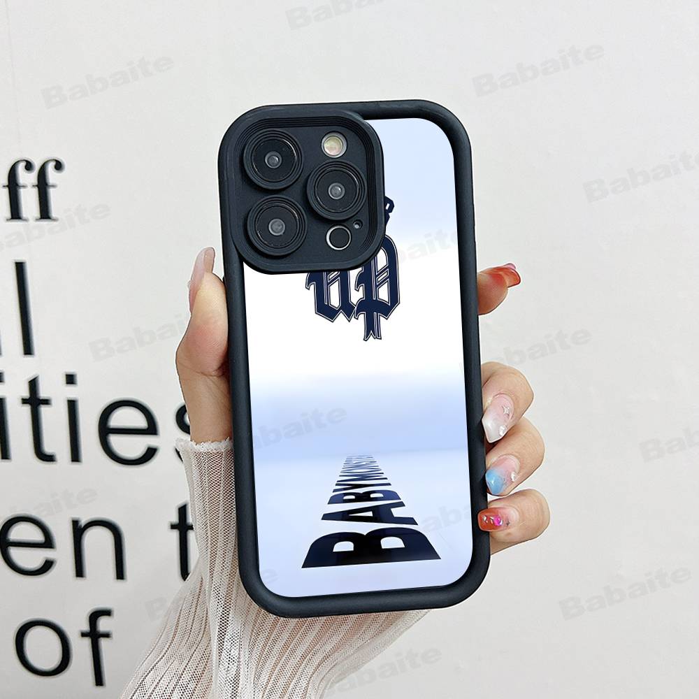B-Baby M-Monster K-Kpop Phone Case iPhone 16 Plus 15 11 14 12 13 17 Pro Max Shockproof Soft Cover