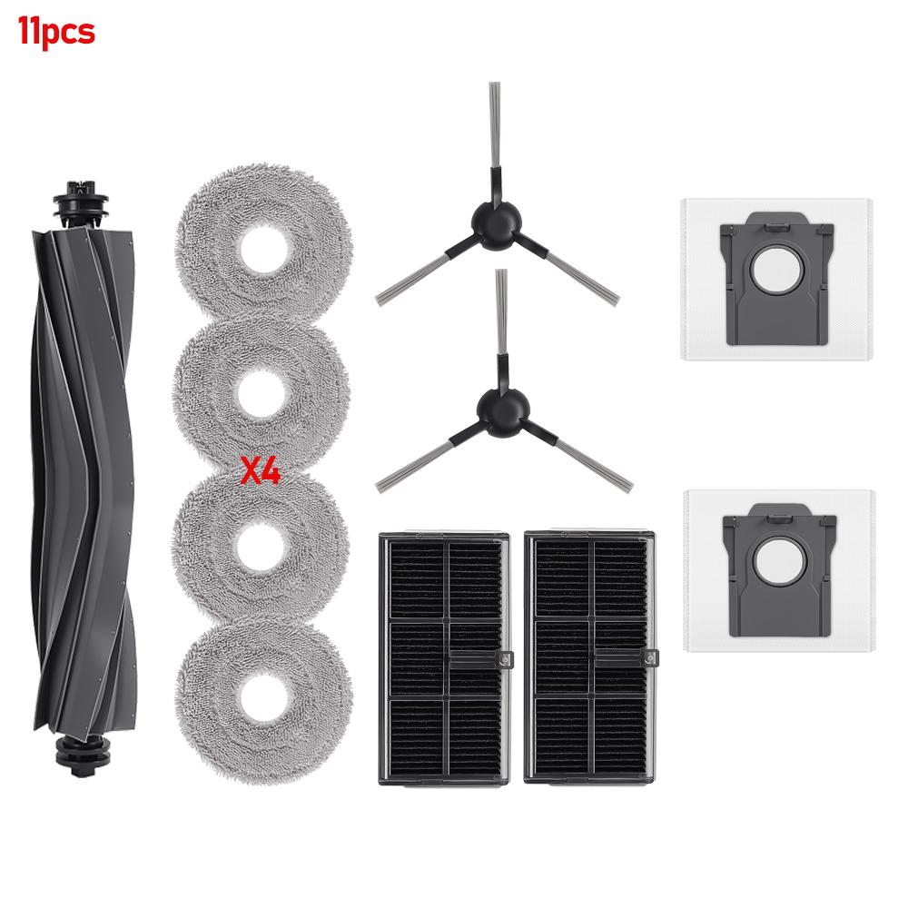 Per Dreame MOVA E40 Ultra Per MOVA E30 Ultra/Trouver E30 Ultra/L10s Pro Ultra Heat /X30 Ultra Filtro Spazzola Tricut Panno Mocio Sacchetto