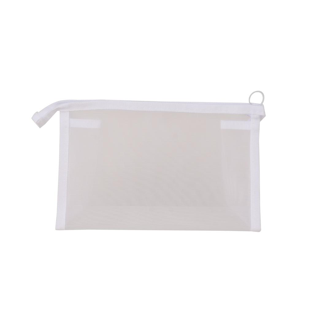 Nylon Mesh Cosmetic Bag Portable Large Capacity Transparent Travel Lipstick Storage Bag Printable Wash Storage Bag