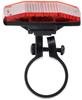 Red Bicycle Reflector for Children's Saddle with Black Mount 25.4 Mm
