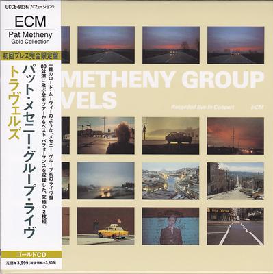 CD PAT METHENY GROUP, PAT METHENY, LYL - Travels UCCE903637 ECM Records 2002 Japón Jazz Usado