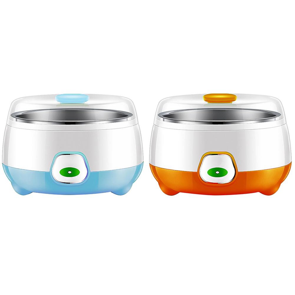 1L Automatic Yogurt Machine Multifunctional Electric Mini Yogurt Maker Stainless Steel Household Rice Wine Maker for DIY Yogurt