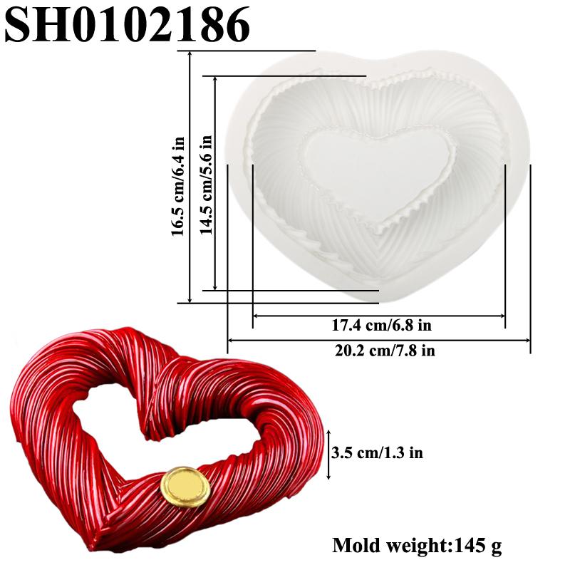 Food Grade Silicone Cake Molds Single Cell Mousse Moulds Dessert Decorating Pan Non Stick Pastry Baking Tools Kitchen Bakeware