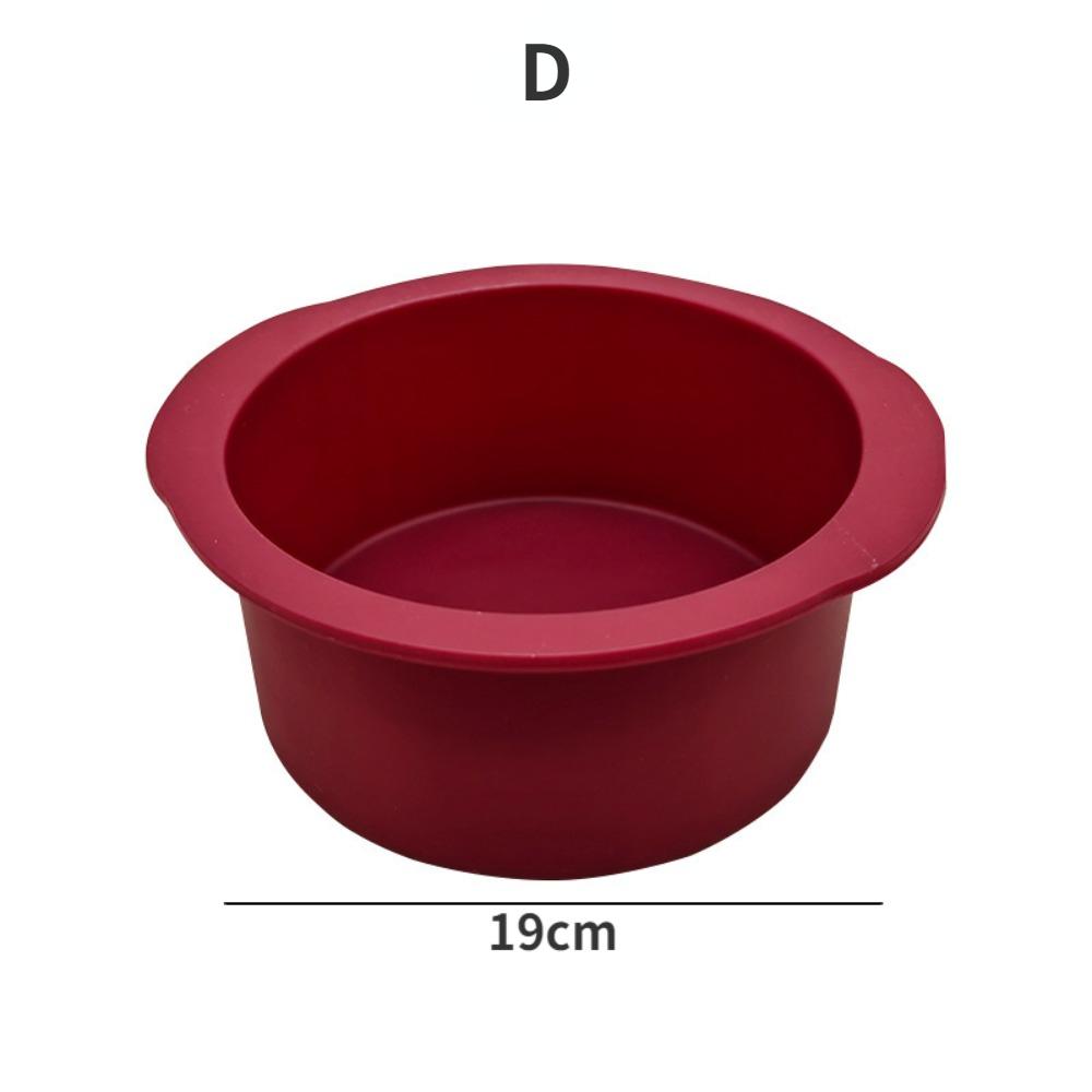 Kulaté silikonové formy na dort Nepřilnavá pečicí forma Opakovaně použitelné kuchyňské nádobí na chléb, koláče, cheesecaky a dezerty Snadné vyjímání