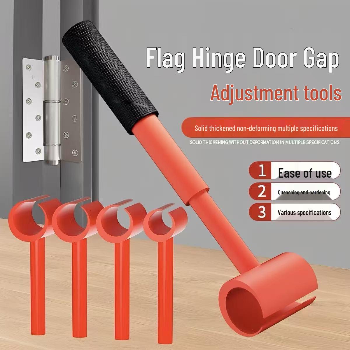 4-in-1 Heavy-Duty Adjustable Flag-Type Hinge Wrench
