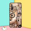 Simbolo Nota Musicale Custodia per Pianoforte Per Samsung Galaxy A15 A55 A35 A52 A32 A12 A16 A26 A36 A56 A53 A33 A13 A14 A34 A54 A17