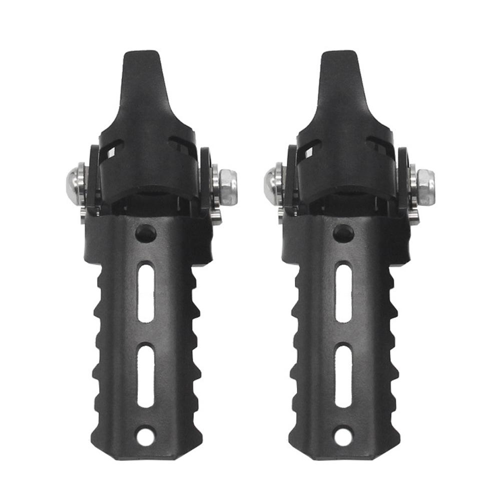 2Pcs Motorcycle Highway Front Foot Pegs Folding Footrests Clamps For BMW R1200GS LC R1250GS R1200 GS R 1250 GS KTM HONDA NC750X