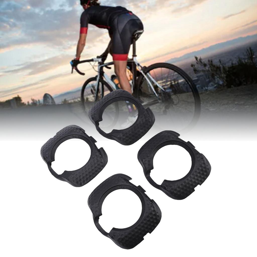 2 Pairs Bike Pedal Cleat Cov  Fit for   ABS Wear   Anti Slip Cycling Shoes Cleat Protector