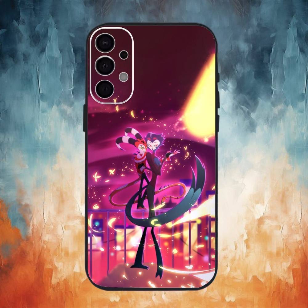 

Чехол для телефона H-Helluva Boss Аниме для Samsung S25, S24, S21, S22, S23, S30, Ultra, S20, Plus, Fe, Note, 10, 9, 5G Черный Чехол Samsung S25ULTRA