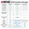 Aneng SZ26 Smart Multimeter AC/DC Voltage DC Current High Precision Car Overhaul Multimetro Diode Resistance Tester 1999 Count with Digital Display