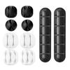 Silicone USB Cable Organizer Usb Cable Winder Desktop Management Clips Cable Holder For Mouse Headphone Wire Organizer Protector