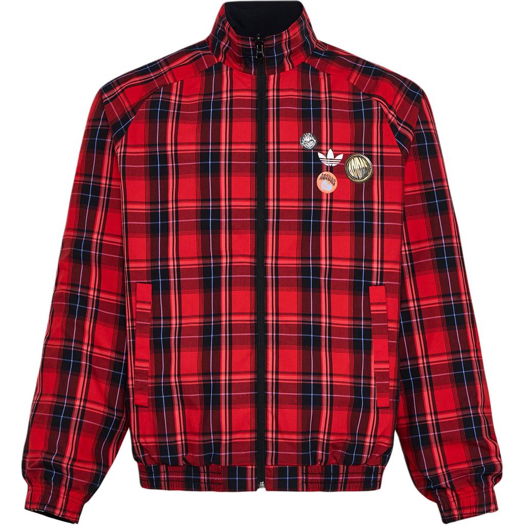 Adidas Originals Reversible Track Jacket Valentines Day Edition Loose Fit Stand Collar Jacket Men Jackets KT6368