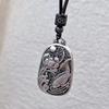 Necklace Lotus Carp Female Retro Ethnic Style Filigree Hollow Pendant Pendant