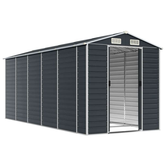 VidaXL Abri de Jardin, Cabane à Outils avec Poignées, Remise à Outils avec Toit Inclinable, Abri de Rangement Patio, 3188257