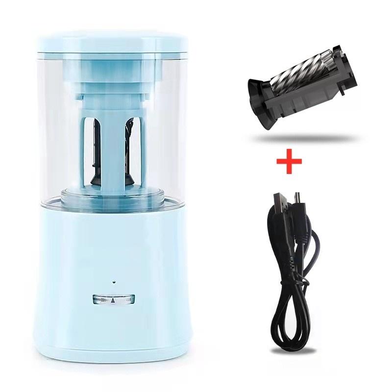 School Office Stationery Supply Portable Automatic Pencil Sharpener USB Rechargeable Electric Pencil Sharpener